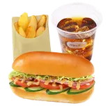 選べるコッペパンセットB<ポテト&ドリンク付き>(パンの田島 浅草ROX店)