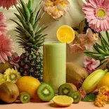 グーリンスムージー 健康 green healthy smoothie（金星 ヴィーナス ビューティアサイーフルーツボウル Venus beauty Acai fruit-bowl 落合店）