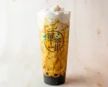 黒糖チーズフォームラテ Brown Sugar Cheese Foam Latte(華茶 タピオカ専門店&台湾飲茶点心)