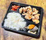 手づくり鶏胸肉塩唐揚げ弁当  Homemade Salted Karaage Chicken Bento（焼き鳥 お持ち帰り専門店 すがもと）