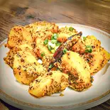 アルアチャ―ル Alu achar(Thamel bazzar)
