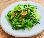 豆苗炒め（蓬莱春飯店 千駄木店）