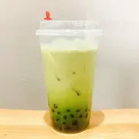 【タピオカ】抹茶ミルク（【本格町中華】珍十番）