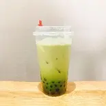 【タピオカ】抹茶ミルク（【定食弁当】松竹亭 清水店）