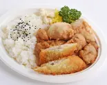 からあげ＆白身魚フライ弁当（元祖中津からあげもり山 小平駅前店）