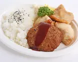 からあげ＆ハンバーグ弁当（元祖中津からあげもり山 小平駅前店）