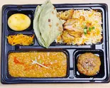ほうれん草パラタ付きビリヤニセット/Biryani set with Horenso Paraatha（カビールジー インドカレー）