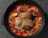 とりトマトチゲ雑炊 Chicken Tomato Jjigae Rice Porridge（【出汁の旨みとたっぷり具材】雑炊の気分 池袋東口店）