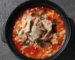 ぶたトマトチゲ雑炊 Pork Tomato Jjiage Rice Porridge（【出汁の旨みとたっぷり具材】雑炊の気分 池袋東口店）