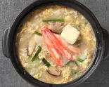 ずわいがに味噌バター雑炊 Crab Miso Butter Rice Porridge（【出汁の旨みとたっぷり具材】雑炊の気分 池袋東口店）