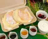 スフレパンケーキ (Soufflé Pancake)（魔法のパンケーキ ブランチ横浜南部市場店）