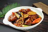 鶏肉の黒酢炒め Black Vinegar Chicken 黑醋鸡肉（福泰厨房 島忠ホームズ草加舎人店）