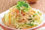 海蜇皮拌白菜/クラゲと白菜の和え物(丁記美食城)