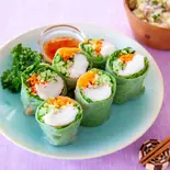 【ちょっと食べたい】ミニ野菜生春巻き1p/MINI Harumaki 1p（インドネパール料理 アジアンダイニング ロータス）