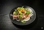 コウネの炙り（広島風つけ麺ゆうき亭）