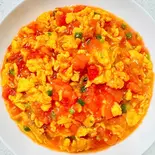 45.トマトと玉子の炒め(西红柿炒蛋)（湘逢中華料理）