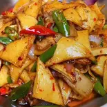 57.豆腐干し鍋(干锅千页豆腐)（湘逢中華料理）