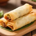 66.揚げ春巻き(3本)（湘逢中華料理）