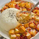 69.マーボー豆腐丼(麻婆豆腐盖饭)（湘逢中華料理）