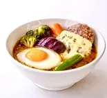 ハンバーグ＆トロッとチーズ みんな大好き❗️（スープカレー FAT BAMBOO(ファットバンブー)）