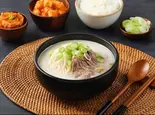 ソルロンタン定食 설렁탕 정식（ミチンゴギ）