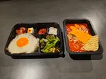 プデチゲ定食 부대찌개 정식（ミチンゴギ）