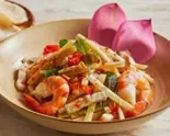 Gỏi ngó sen tôm thịt エビと肉のレンコンサラダ(38QUAN MINATO)