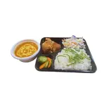 唐揚げバターカレーライスセット（ギータキッチンandバー）