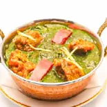 ほうれん草マトンカレー/Sag Mutton Curry（アジアンレストラン モニカ）