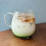 抹茶ラテ(ICE)(h.p. cafe)