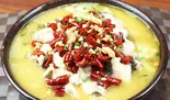 成都風魚の酸菜煮込み(成都酸菜鱼)（宏福楼）