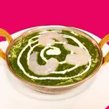 プラウンパラクカレー(Prawn palak curry)（カレーインドタージマハル出来島店）