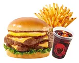 ロコモコバーガーダブルセット（ウェンディーズファーストキッチン 横浜パルナード）