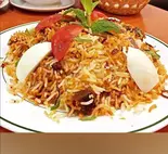 マトンビリヤニ Mutton Biryani（南インド料理 マハラニ）