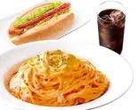 【人気No.1】パスタ＆レタスドッグセット（カッフェイタリアントマト 仙台名掛丁店）