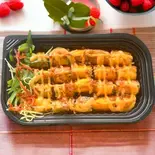 塩卵ソースペーパーロール(Bánh tráng cuốn trứng muối)（GENZ Tea＆Food）