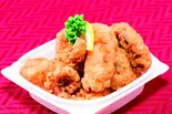 鶏皮パリパリ(よく揚げヴァージョン)（だしまきや）