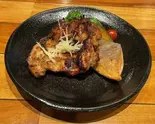 New・皮なし鶏モモ肉の生姜焼き+サーモン Teriyaki Chicken Thigh + Salmon(筋肉食堂 銀座コリドー店)