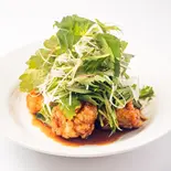 野菜たっぷり油淋鶏（竹餃大学）
