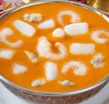 シーフードマサラカレー Seafood Masala Curry（インド料理 ロータスビーキッチン 淡路店）