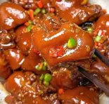 豚足辛味炒め:辣炒猪脚(中華逸品)