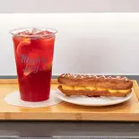 濃厚カスタードエクレール アレンジカフェセット（MICHAEL CLAVIS）