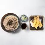 大海老天ざる（蕎麦切りくろ 北24条店）