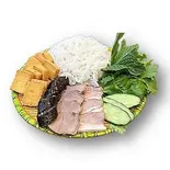 豚ホルモンのブン Bún đậu mắm tôm（ベトナム料理SENHONG大久保店）