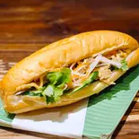 豚肉と野菜のバインミー/Banh my thit（ベトナムリゾートレストラン ハノイマチ）