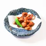 タコの唐揚げ（炭火焼定食・居酒屋 炭田屋）