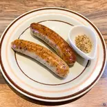 クセがないジューシー羊のソーセージグリル(2本)（Bistro ＆ Cafe Lamp）