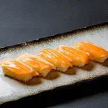サーモン極み(5貫)（霜鮨 宮益坂下店）