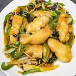 白身魚の甘酢風味炒め（点心楼 台北）