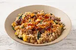 シビから 牛すじ台湾炒飯 Taiwanese Fried Rice with Numbing Spices（台湾牛肉炒飯 新宿店 Taiwan Beef Fried Rice）